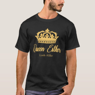 T-shirt La reine Esther ressemble à des juifs hébraïques B