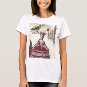 T-shirt La Reine française Marie Antoinette de lustre de