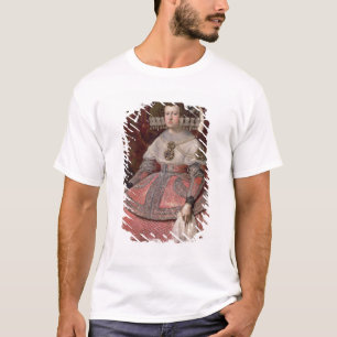 T-shirt La Reine Maria Anna de l'Espagne dans une robe
