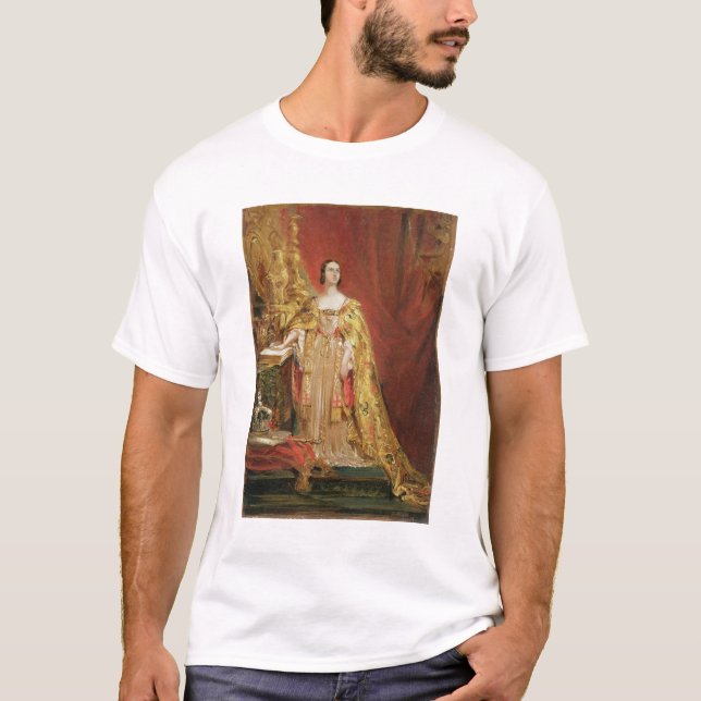 T-shirt La Reine Victoria (1819-1901) prenant le (Devant)