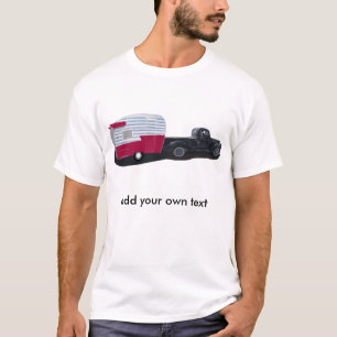 T-shirt La remorque de voyage de Shasta et prennent le