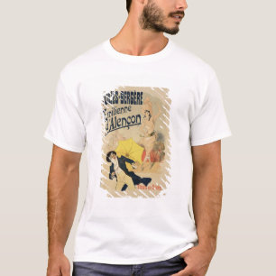 T-shirt La reproduction d'une publicité par affichage