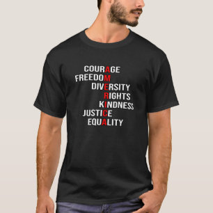 T-shirt La résistance politique contre Trump