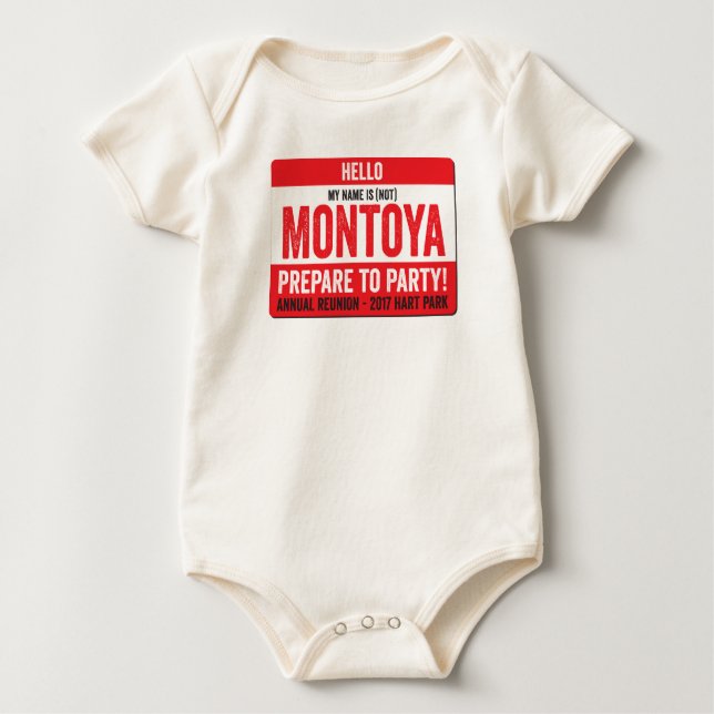 T-shirt La Réunion 2017 de Montoya - préparez pour party ! (Devant)