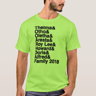 T-shirt La Réunion de famille 2018