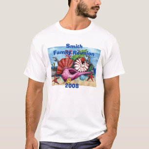 T-shirt La Réunion de famille avec la plage écosse T… 