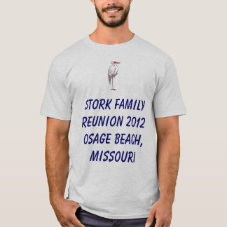 T-shirt La Réunion de famille de cigogne 2012