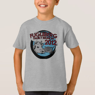 T-shirt La Réunion de famille de Fugleberg 2012
