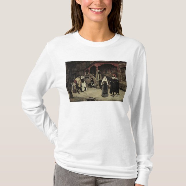 T-shirt La réunion de Faust et de marguerite des prés, (Devant)
