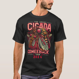 T-shirt La Réunion du Canada US Tour 2024 Droits de concer