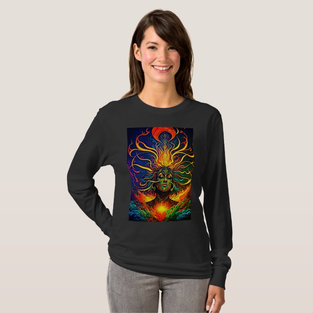 T-shirt La Révérence Transcendante : Où Est Mon Esprit (Devant entier)