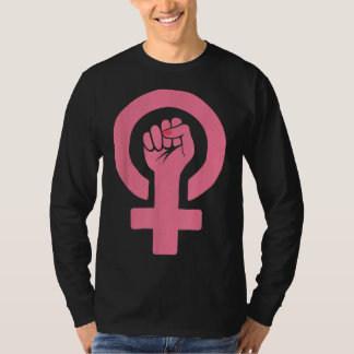 T-shirt La révolution féministe Grunge les droits des femm