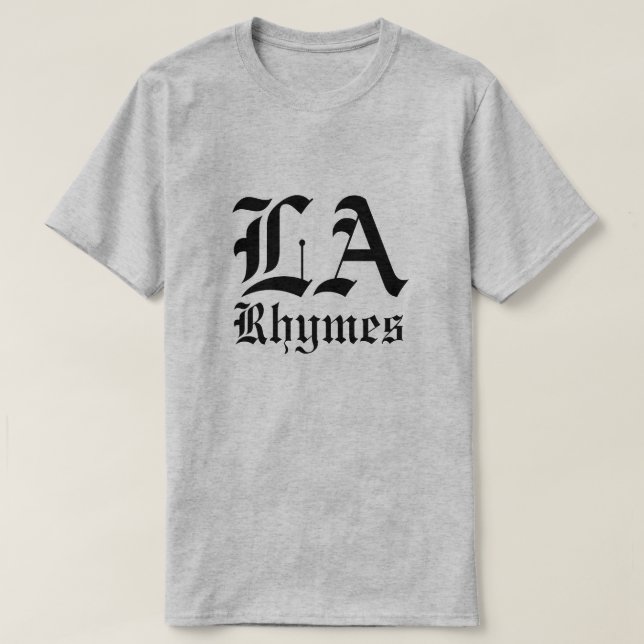 T-shirt LA Rhymes (Design devant)