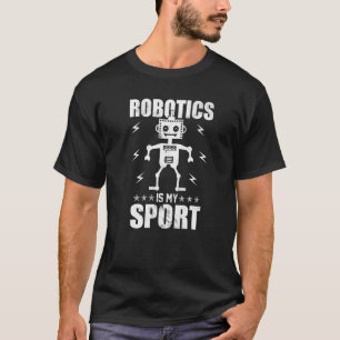 T-shirt La robotique est mon robot sport Mécanique 26