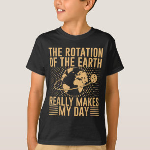 T-shirt La rotation sur la Terre me fait vraiment plaisir
