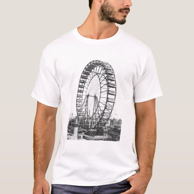T-shirt La roue de ferris au Colombien du monde (Devant)