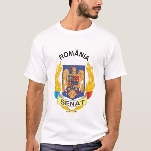 T-shirt La Roumanie Senat (Devant)