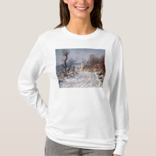 T-shirt La route à Giverny, hiver, 1885