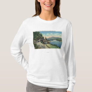 T-shirt La route et les tunnels de chemin de fer