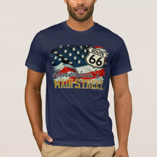 T-shirt La rue principale de l'Amérique
