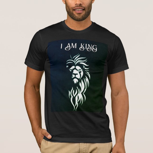 T-shirt "La ruée du pouvoir : Lion encerclé par le Serpent (Devant)