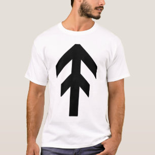 T-shirt La Rune de Domination du Monde (noir)