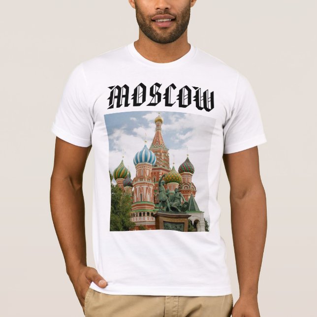 T-shirt La Russie-c, MOSCOU (Devant)