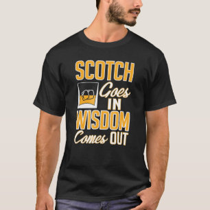 T-shirt La sagesse du whisky écossais sort