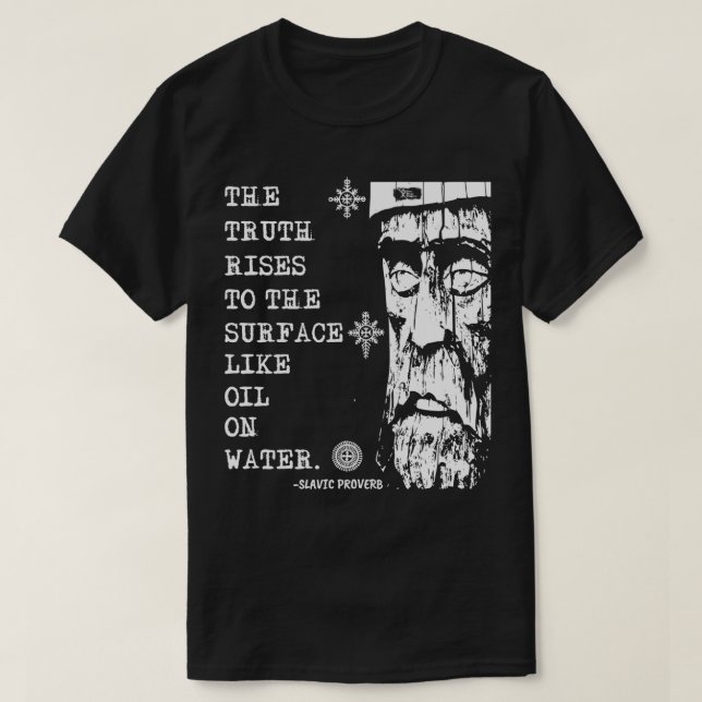 T-shirt La sagesse slave antique (Design devant)