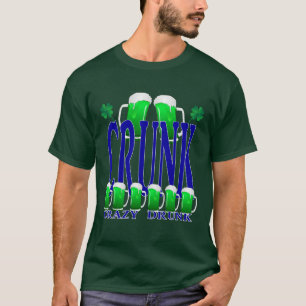 T-shirt La Saint-Patrick CRUNK - Fou ivre