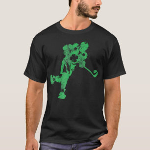 T-shirt La Saint-Patrick de hockey irlandais