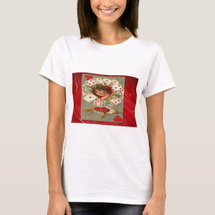 T-shirt La Saint-Valentin Victorienne La Reine Des Coeurs
