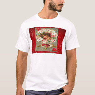T-shirt La Saint-Valentin Victorienne La Reine Des Coeurs