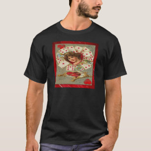 T-shirt La Saint-Valentin Victorienne La Reine Des Coeurs