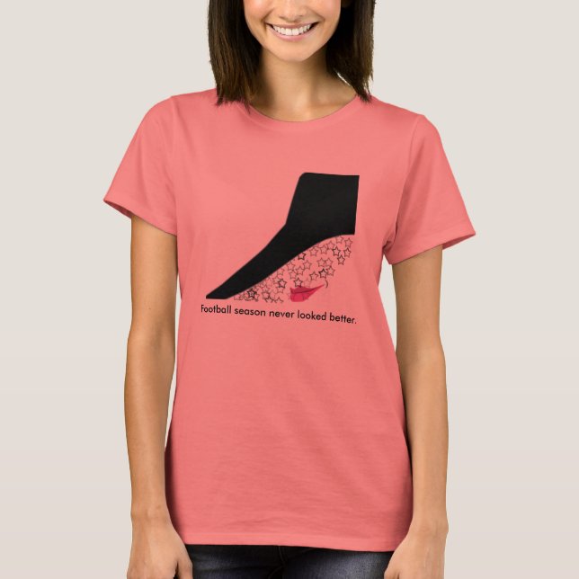 T-shirt La saison de football n'a jamais été aussi belle. (Devant)
