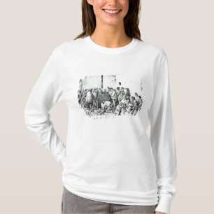 T-shirt La salle de chauffage publique à Paris, 1840