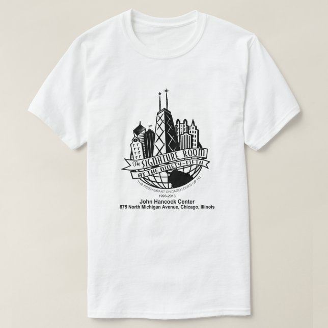 T-shirt La salle Signature du 95ème, Chicago, IL (Design devant)