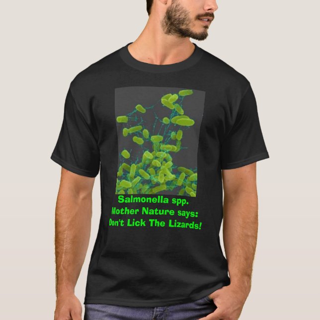 T-shirt la salmonelle, mère nature d'espèces de (Devant)