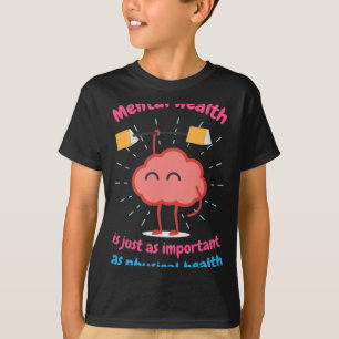 T-shirt La santé est juste la santé physique Motivation
