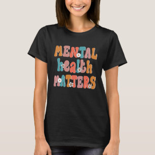T-shirt La santé mentale compte vêtements tendance