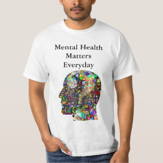 T-shirt La santé mentale importe les T-Chemise-Hommes