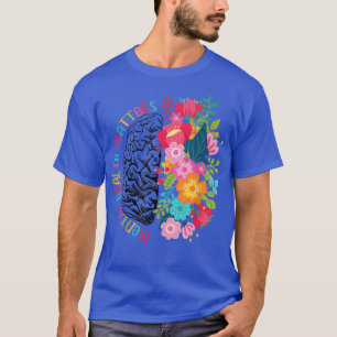 T-shirt La santé mentale, les enjeux Cadeau Maladie cérébr
