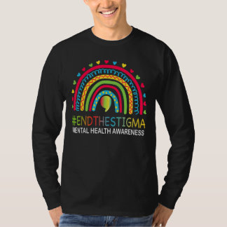 T-shirt La Santé Mentale, Les Problèmes Mettent Fin À La S