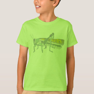 T-shirt La sauterelle badine la chemise