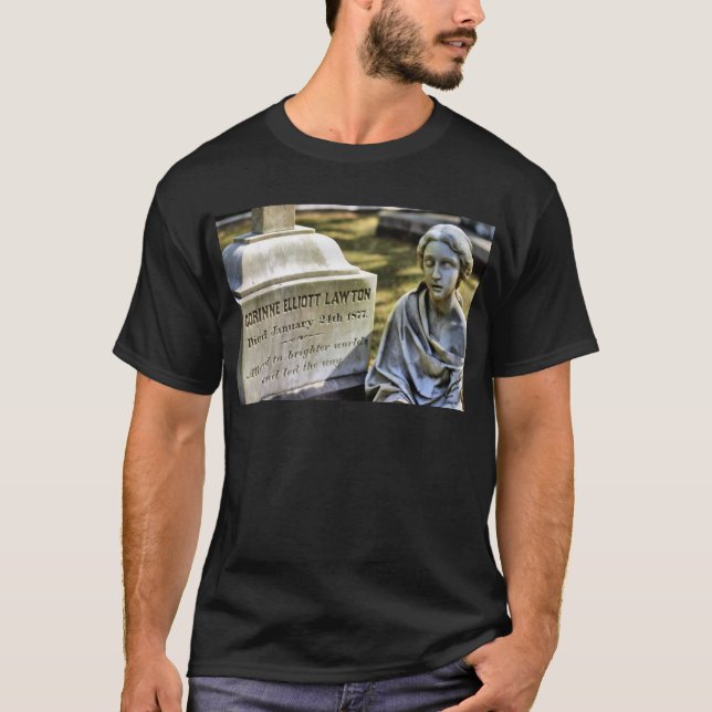 T-shirt La savane de cimetière de Bonaventure, GA (Devant)