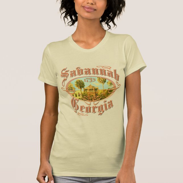 T-shirt La savane la Géorgie (Devant)
