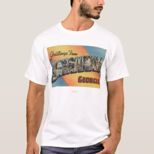 T-shirt La savane, la Géorgie - grandes scènes de lettre