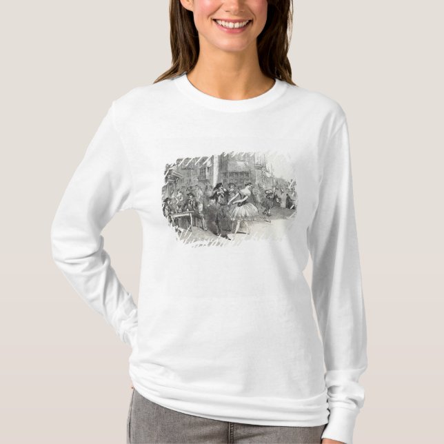 T-shirt La scène du nouveau ballet du 'remue de (Devant)