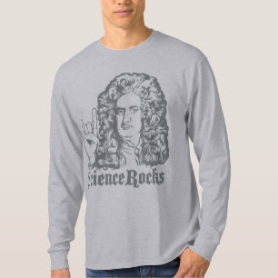 T-shirt La Science de monsieur Isaac Newton bascule des