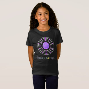 T-Shirt La science du Titane Atom est pour les filles